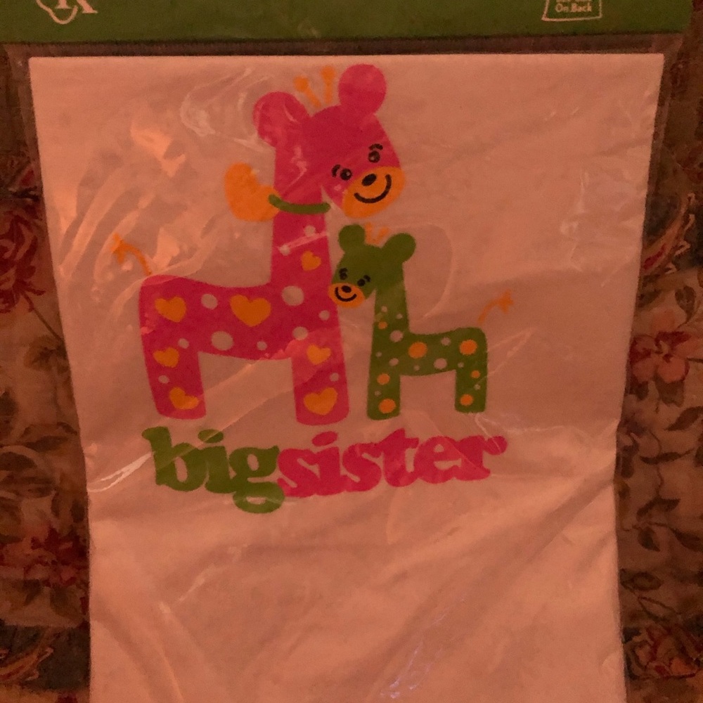 Little girls T-shirt-Big Sister